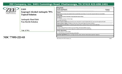 3785ml Label (Ls33 03)